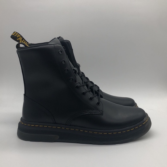 Mens Dr. Martens Crewson Black/Yellow 31222001 New with box - Picture 3 of 6